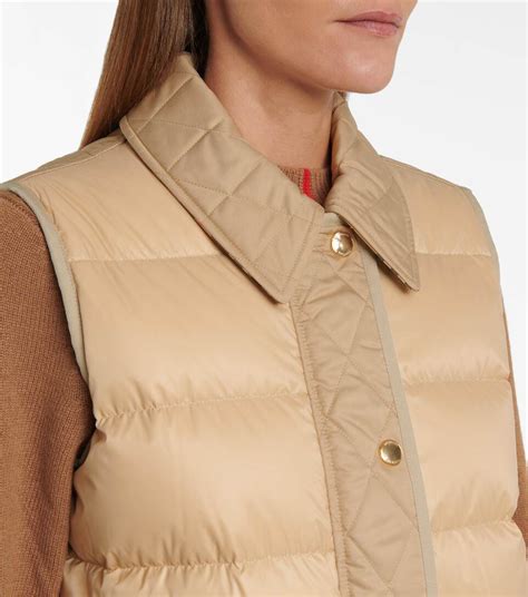 burberry made in china down vest|burberry quilted vest women's.